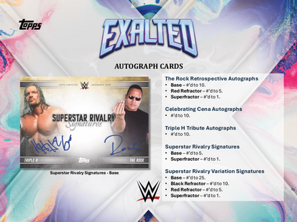 Topps Exalted WWE 2025 - Hobby Box