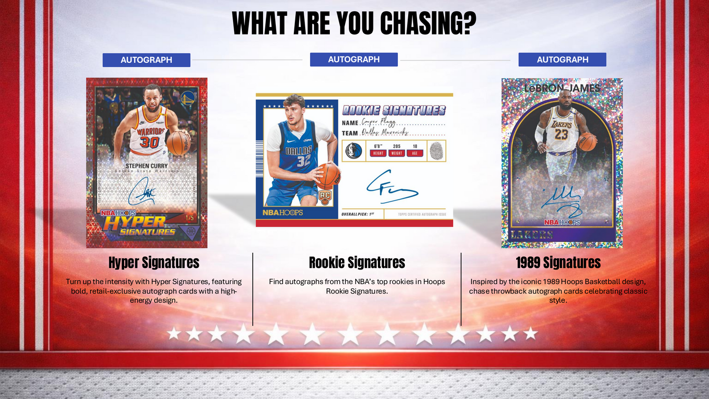 Topps NBA Hoops Basketball 2025/26 - Jumbo Box