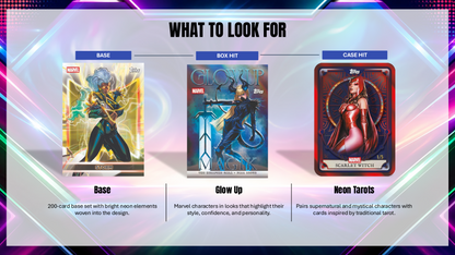 Topps Neon Marvel 2026 - Value Box