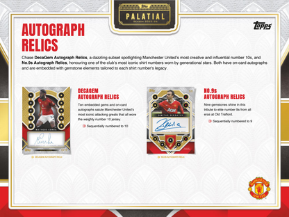 Topps Manchester United Palatial 2025/26