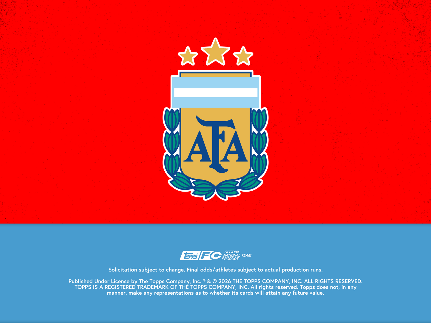 Topps Argentina Team Set 2025/26