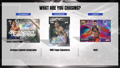 Topps Chrome UFC 2026 - Hobby Box