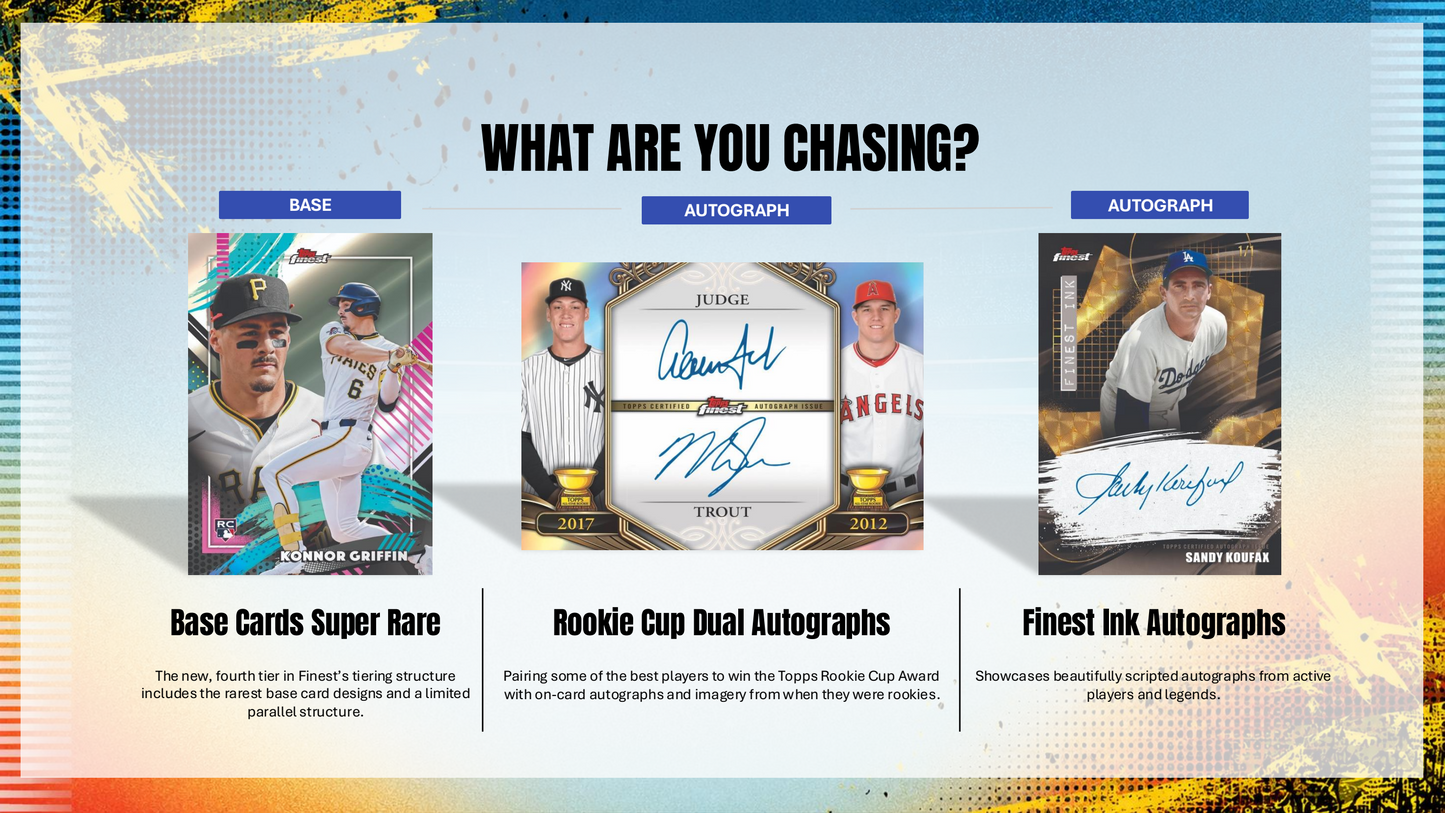 Topps Finest Baseball 2026 - Hobby Box