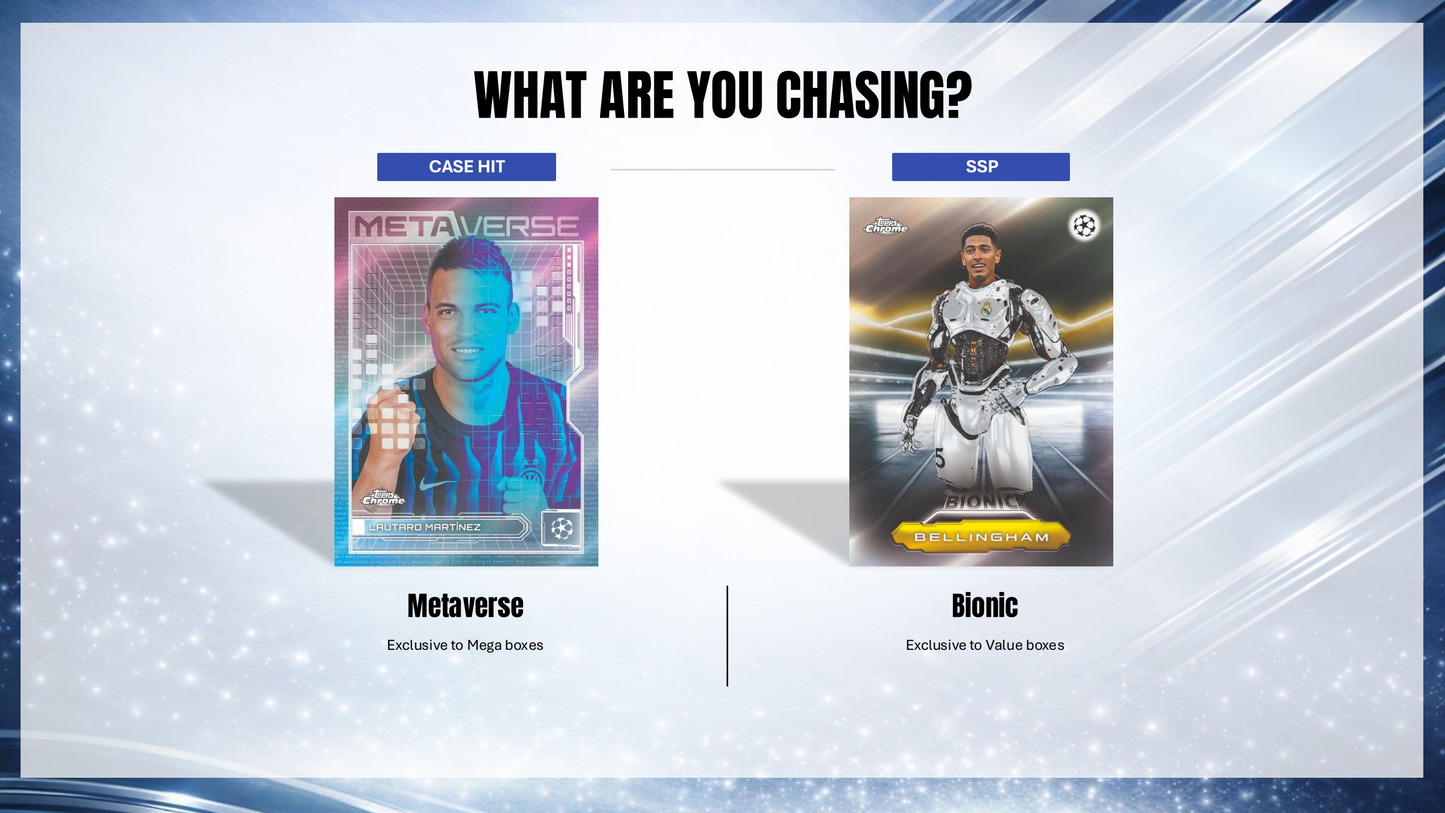 Topps Chrome UEFA Club Competitions 2025/26 - Value Box