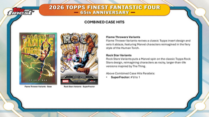 Topps Finest Fantastic Four 2026 - Hobby Box