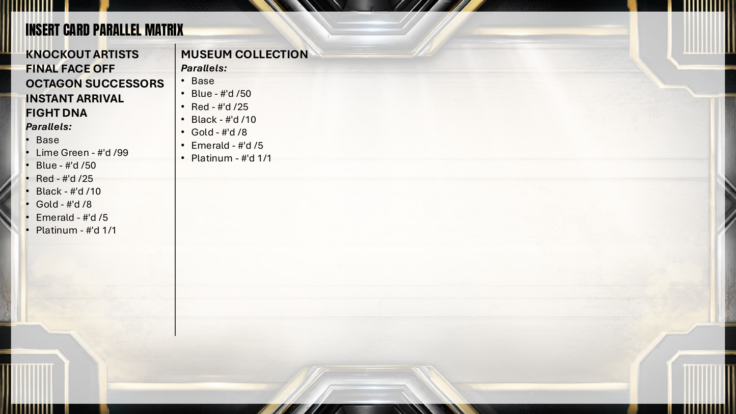Topps UFC Knockout 2026 - Hobby Box