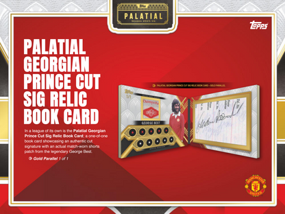 Topps Manchester United Palatial 2025/26