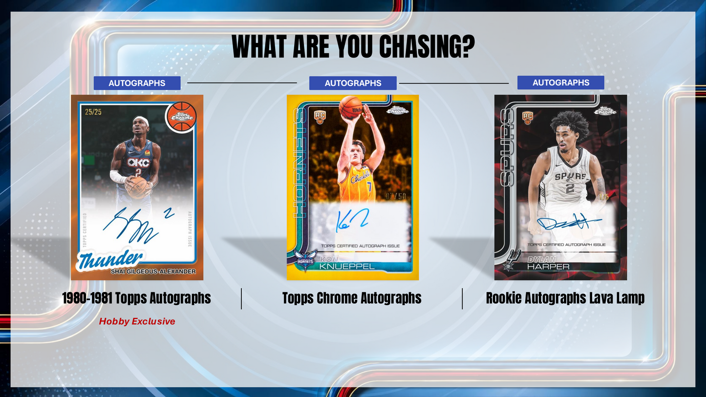 Topps Chrome Updates NBA Basketball 2025/26 - Mega Box