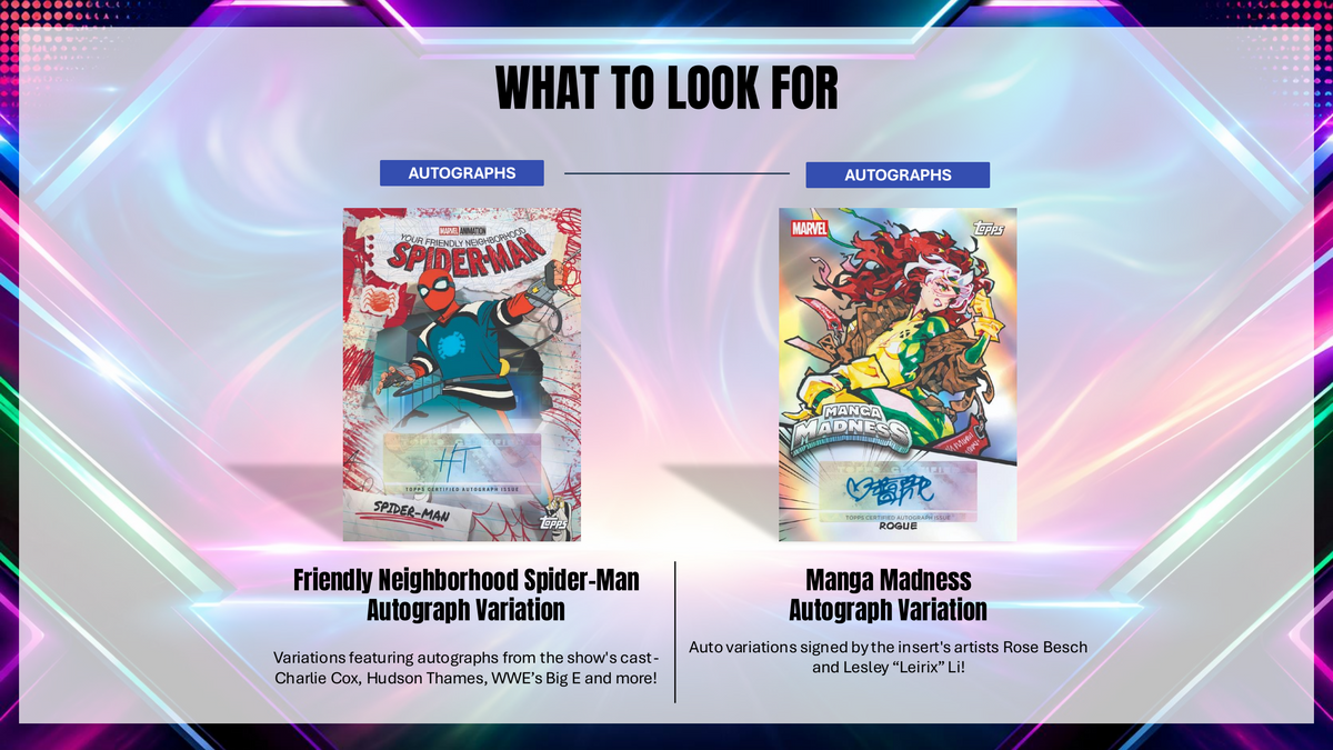 Topps Neon Marvel 2026 - Value Box