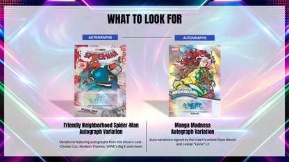 Topps Neon Marvel 2026 - Value Box