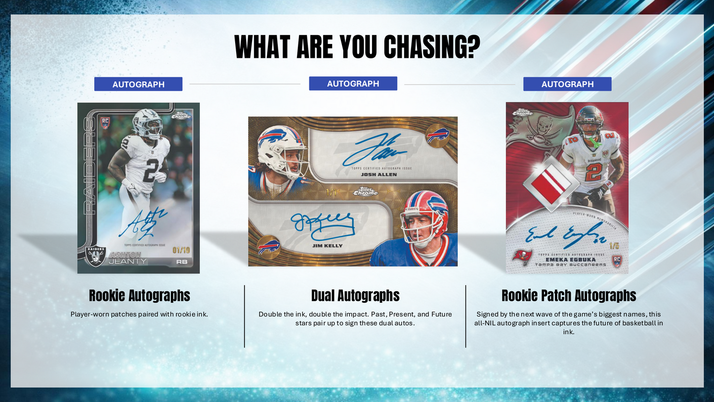 Topps Chrome NFL Football 2025 - Breakers Delight